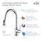 Kibi Casa Single Handle Pull Down Kitchen Sink Faucet KKF2002CH - alternate 9